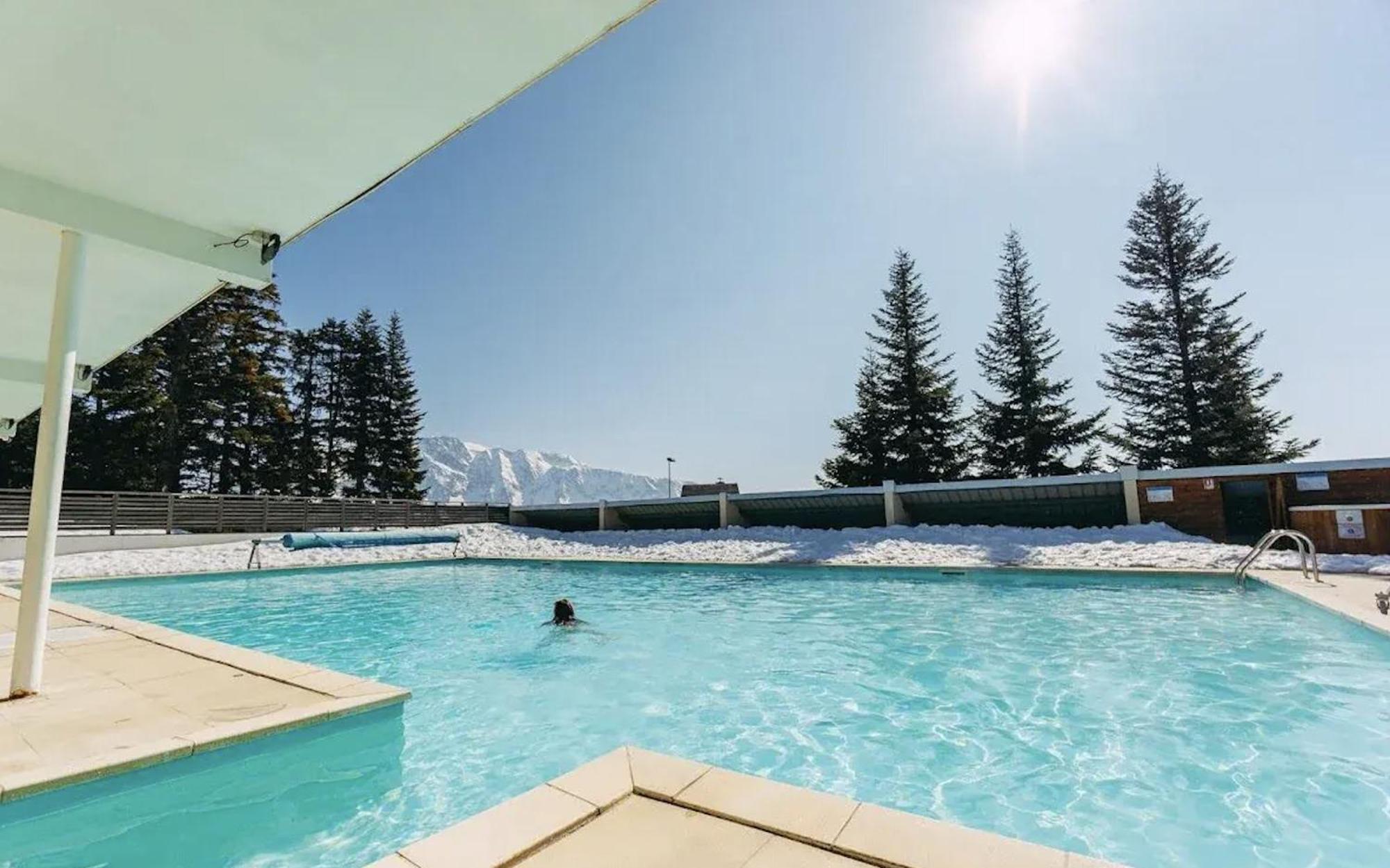 Charmant Appartement Confortable Pour 6 Personnes 40M2 Pied Pistes, Piscine, Wifi, Parking شاروس المظهر الخارجي الصورة