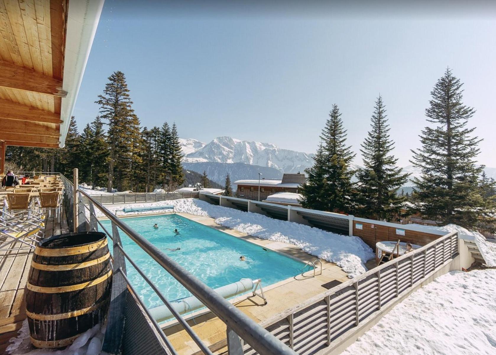 Charmant Appartement Confortable Pour 6 Personnes 40M2 Pied Pistes, Piscine, Wifi, Parking شاروس المظهر الخارجي الصورة